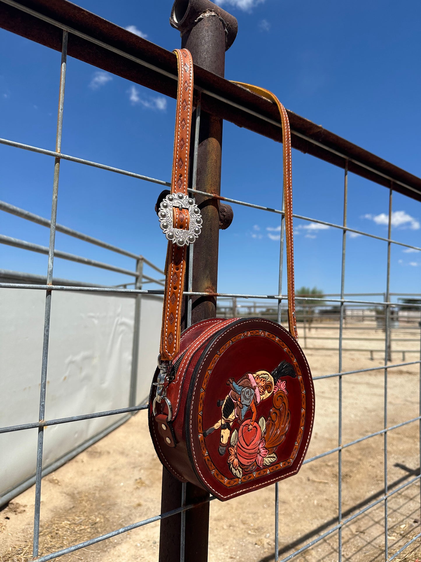 Buckskin Barrel Racer - Purse